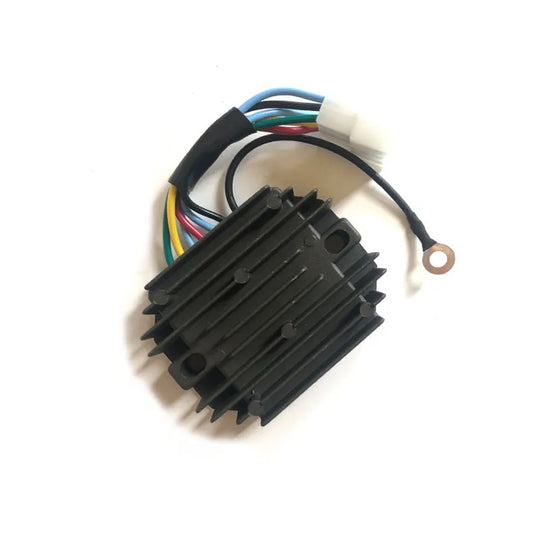 For Kubota Tractor T1770 T1870 T1460 T1560 T1600 T1700 T1760 12V Voltage Rectifier Regulator 6 Wire 15351-64600-Replacement Aftermarket Parts
