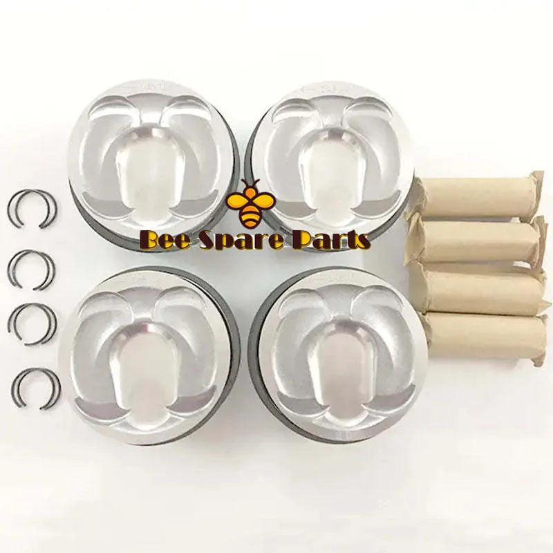 For Land Rover Range Rover Jaguar 2.0T KS Piston With Rings 4Pcs AG9Z6108L-BeeSpareParts