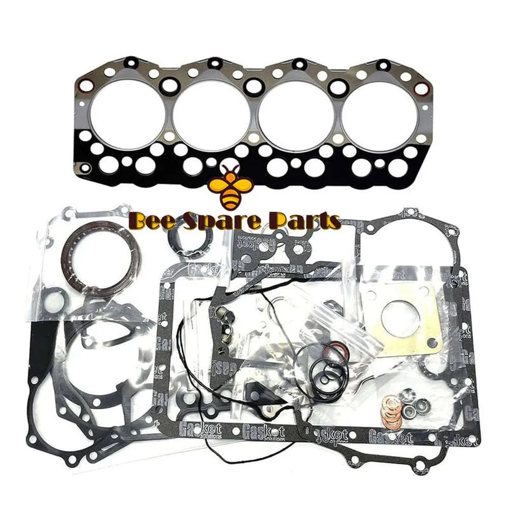 For Mitsubishi Full Gasket Kit S4S S4S-DT S4SD Overhaul Gasket Kit S4S S4S-DT S4SD Metal Head Gasket-BeeSpareParts