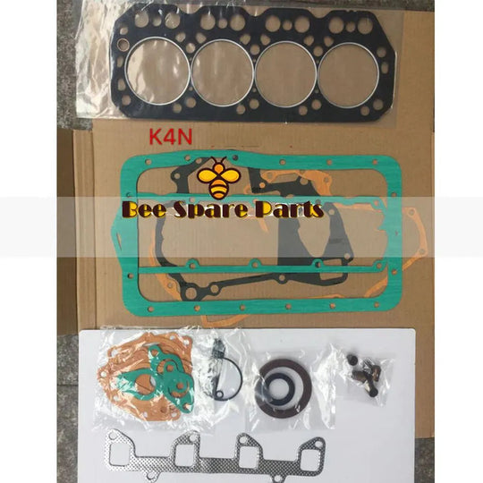 For Mitsubishi K4N Engine Full Overhaul Gasket Kit Fit Kobelco SK045-BeeSpareParts