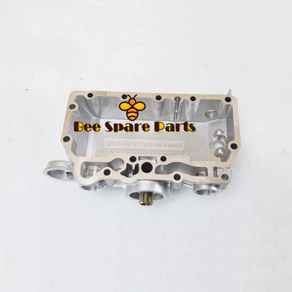 For New Volvo Engine D7D D7E EC240 EC290 Oil Cooler Cover-Replacement Aftermarket Parts