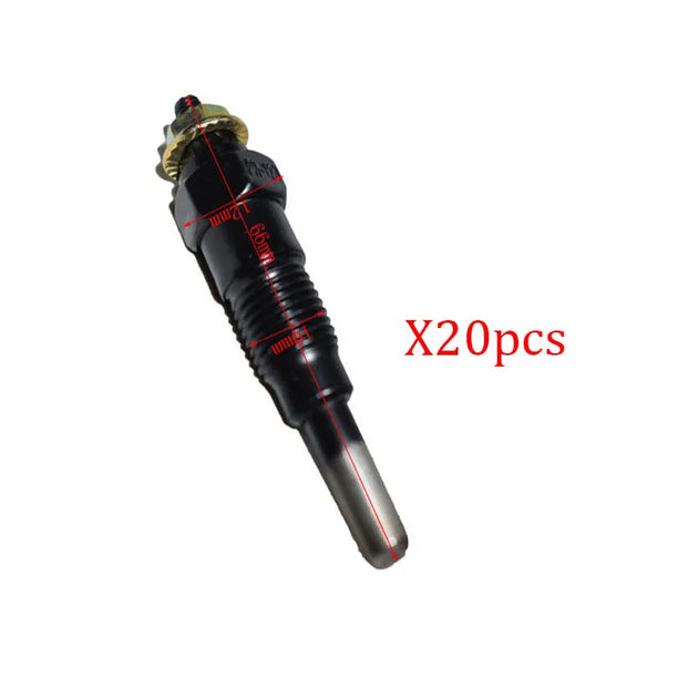 For Yanmar 4tne94 Engine Glow Plug 119717-77800 129155-77800 20pcs-BeeSpareParts