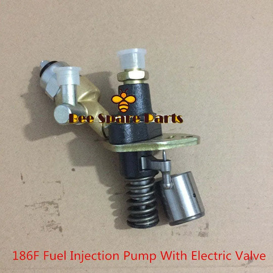 For Yanmar Electric Diesel Engine Chinese 178F 186F 186FA Fuel Injection Pump with Solenoid Generator Engine-BeeSpareParts