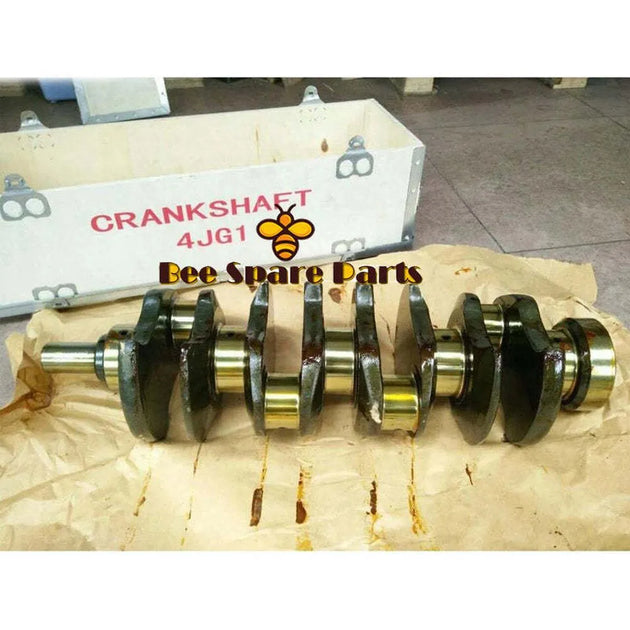 Forged steel Crankshaft for Isuzu 4JG1T 4JG1T-ABGA Engine Takeuchi TL140-Replacement Aftermarket Parts