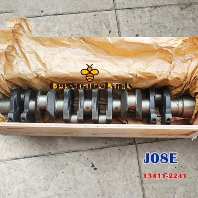 Forging J08E Crankshaft for Diesel Engine Set (13411-2241)-Replacement Aftermarket Parts