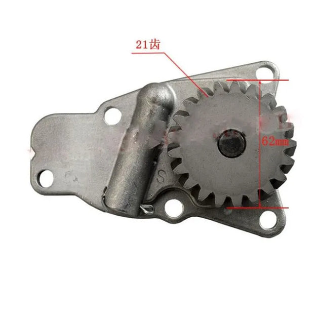 Forklift Parts 4D95S Rotor Gear Oil Pump E028-015-0035A-BeeSpareParts