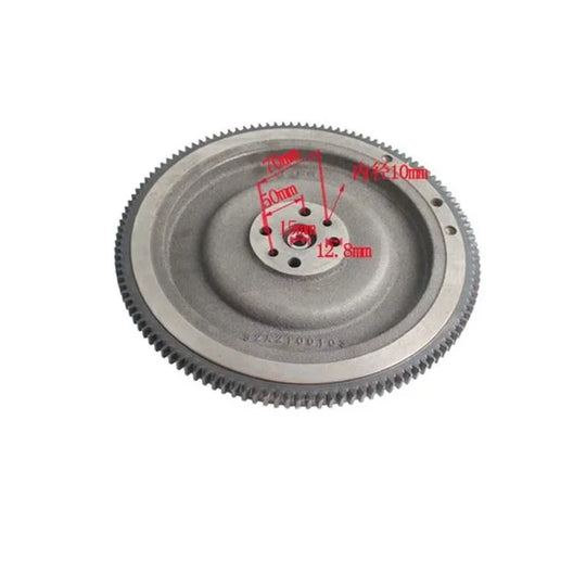 Forklift Parts Flywheel Assembly 32A21-00012 Fits Mitsubishi S4S Engine-BeeSpareParts