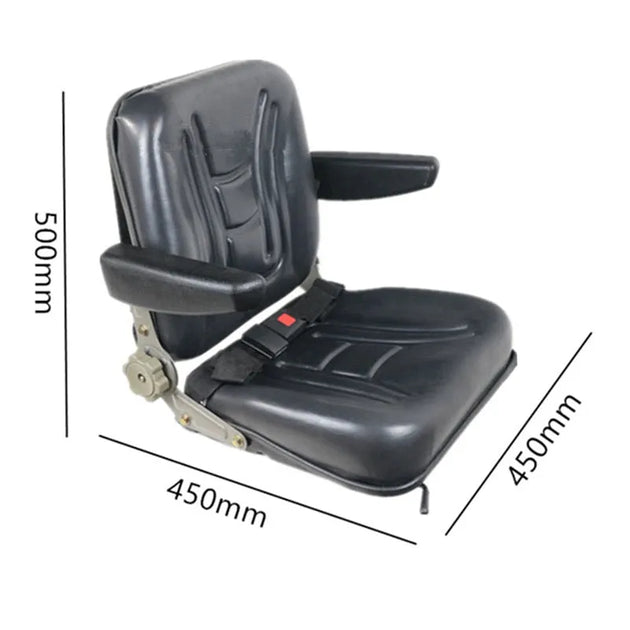Forklift Seat With Armrest and Safety Belt For Forklift Truck,Tractor,Skid Loader-BeeSpareParts