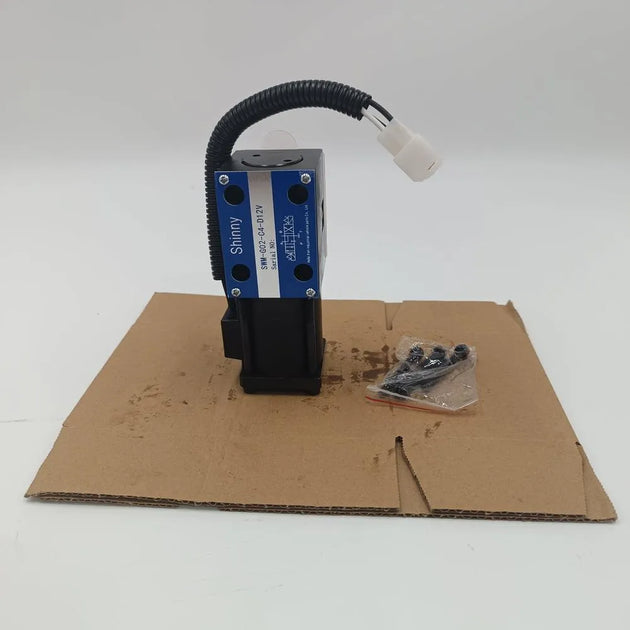 Forklift solenoid valve SWM-G02-C4-D12V for Heli Hangcha EP Liugong 3 plug pin-Replacement Aftermarket Parts