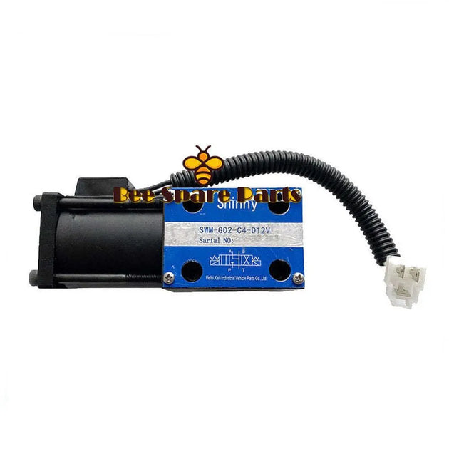 Forklift solenoid valve SWM-G02-C4-D12V for Heli Hangcha EP Liugong 3 plug pin-Replacement Aftermarket Parts