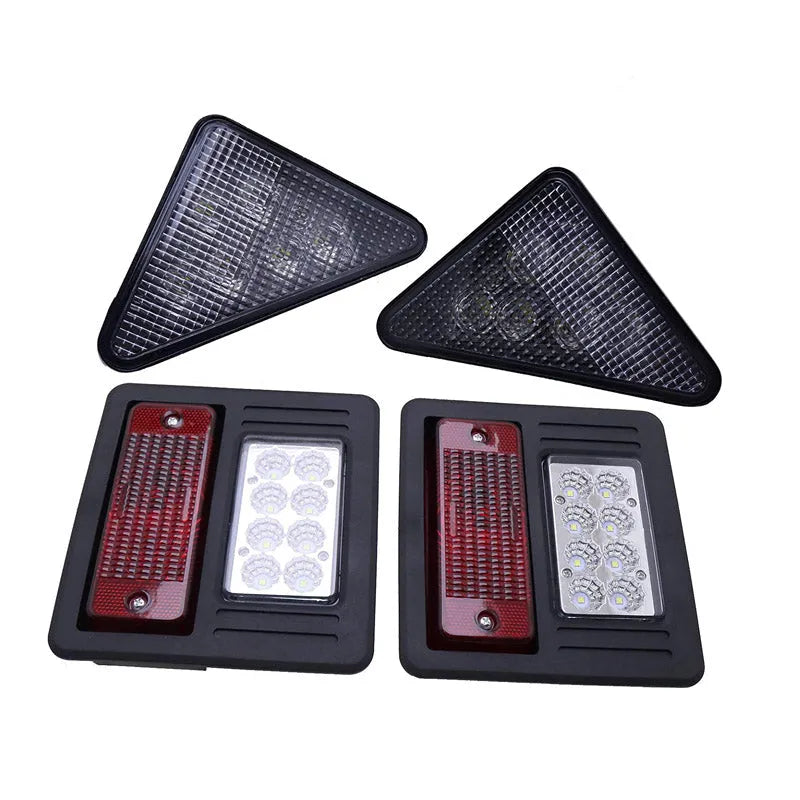 Front & Rear LED Light Kit Fits Bobcat S100 S130 S150 S160 S175 S185 S205 S330 553 751 753 763 773 863 864 873 883 963-BeeSpareParts