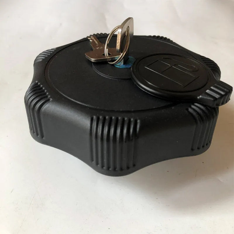 Fuel Cap 7041664 with 2 Pcs 706 keys for Heavy Equipment For Liebherr Bomag-Replacement Aftermarket Parts