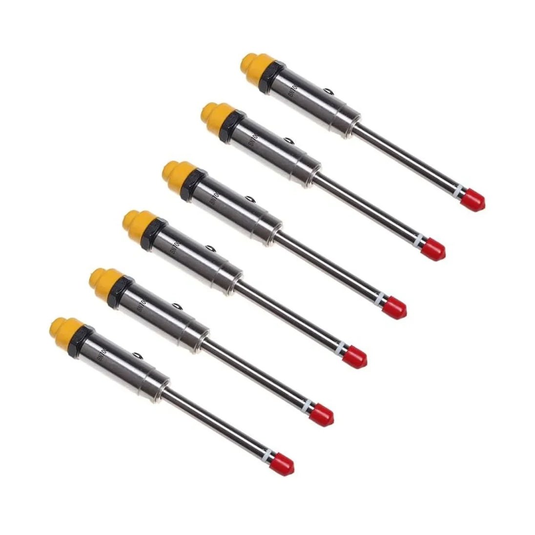 Fuel Injector 8N-7005 8N7005 for Caterpillar CAT 3304 3304B 3306 3306B 6 PCS-Replacement Aftermarket Parts