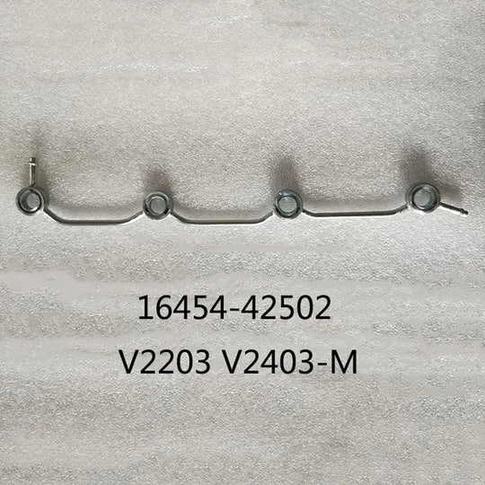 Fuel Return Overflow Pipe 16454-42502 for Kubota 03 Series V2203 V2403 V2003-Replacement Aftermarket Parts