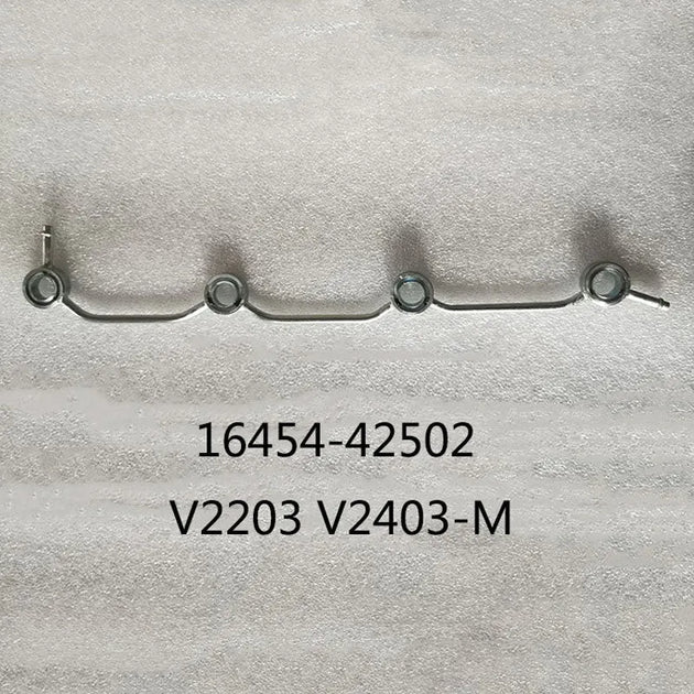 Fuel Return Overflow Pipe 16454-42502 for Kubota 03 Series V2203 V2403 V2003-Replacement Aftermarket Parts