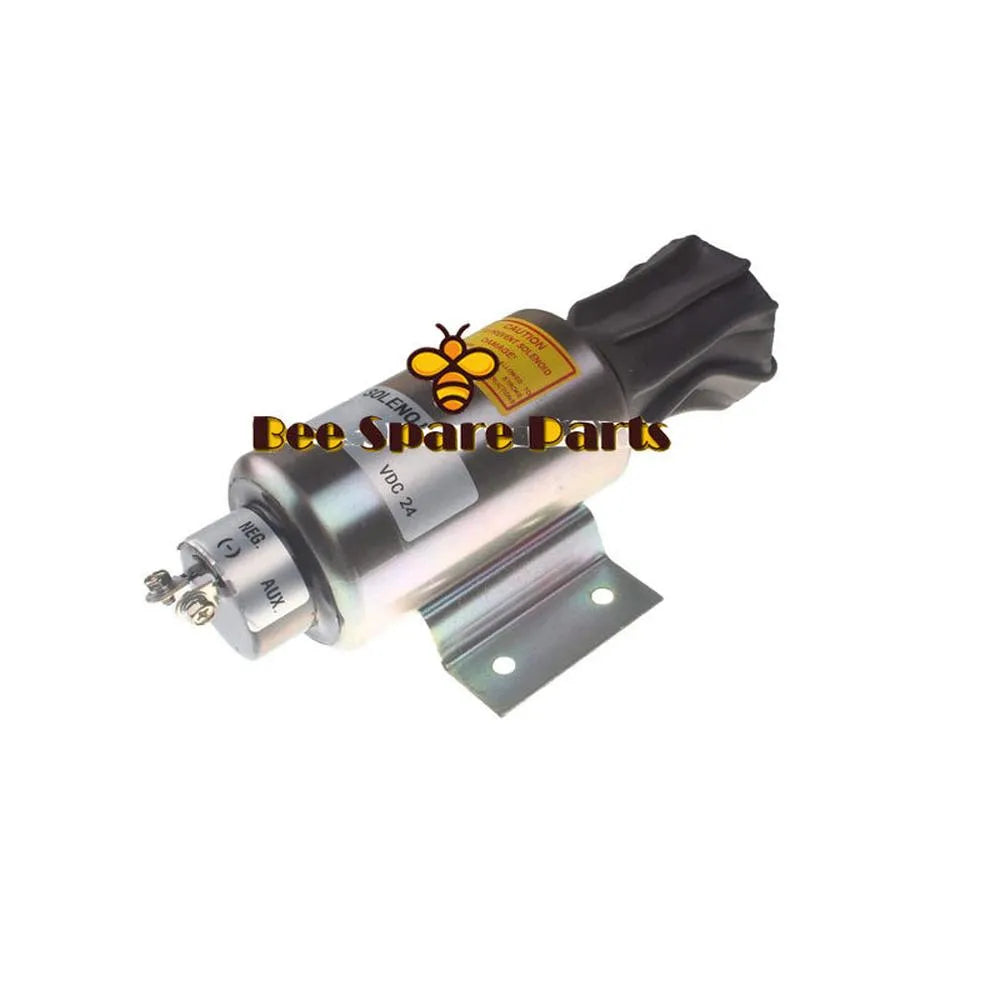 Fuel Shut Off Solenoid 04400-08901 04400-08500 04400-02000 24V For Mitsubishi S12R S6R-BeeSpareParts