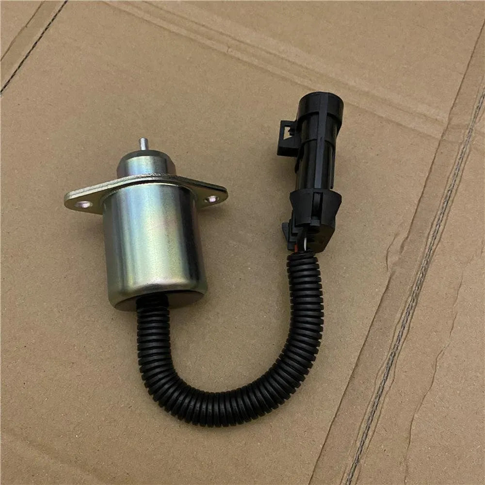 Fuel Shut Off Solenoid 6670602 for Bobcat 463 553 S70 S100-BeeSpareParts
