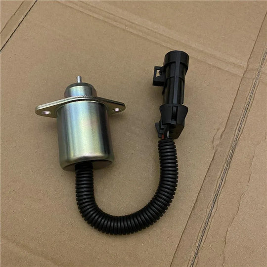 Fuel Shut Off Solenoid 6670602 for Bobcat 463 553 S70 S100-BeeSpareParts