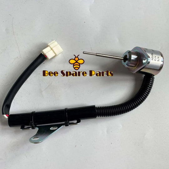 Fuel Shut Off Stop Solenoid 1E152-60011 1E15260011 for Kubota V2203 Engine-Replacement Aftermarket Parts