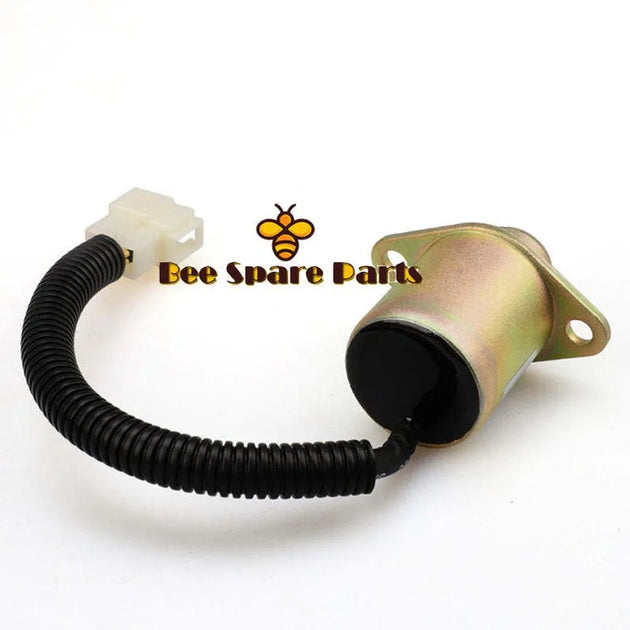 Fuel Shutdown Solenoid 6680532 Fit For Bobcat Loader B100 B200 B250-BeeSpareParts