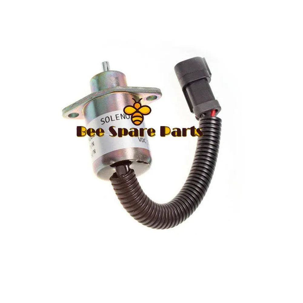 Fuel Shutoff Solenoid 2848A278 Fit for Perkins CAT 246 Skid Steer UB704 Engine-BeeSpareParts