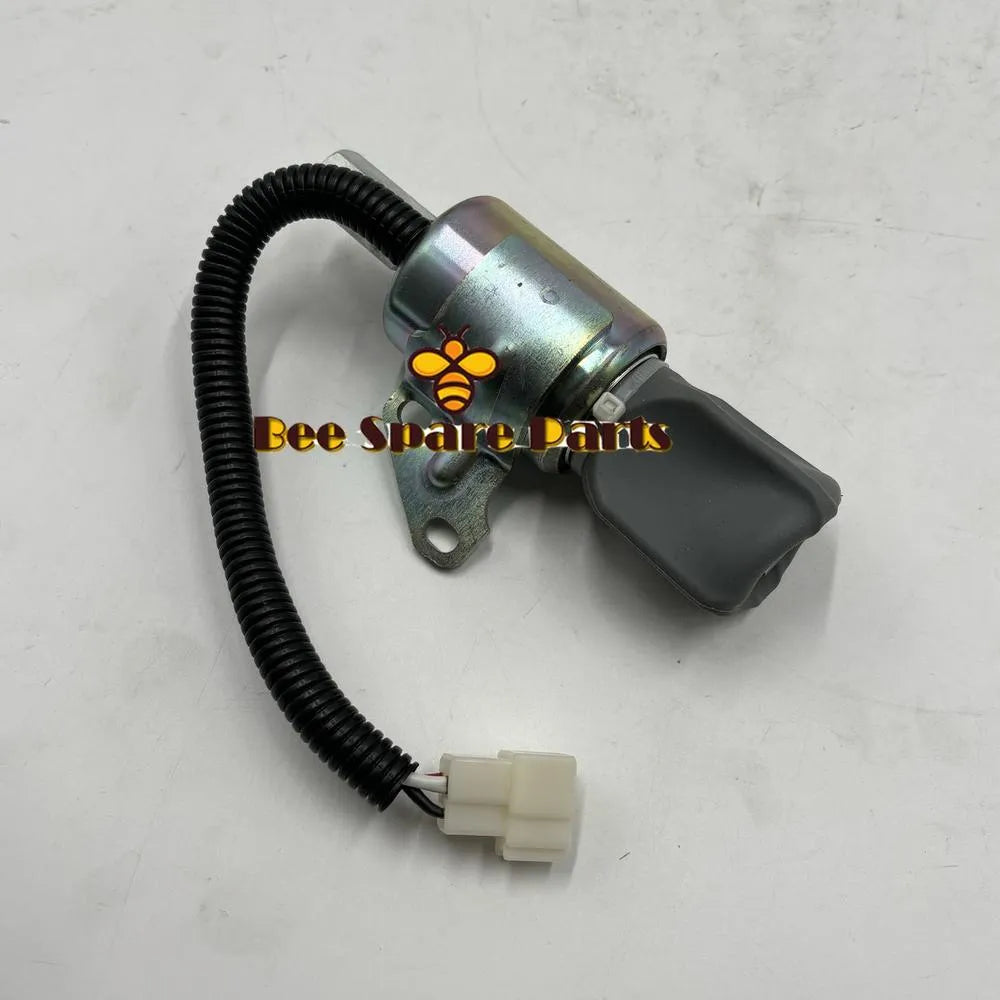 Fuel Shutoff Solenoid SA-5176-12 1756ES-12SUC5B1S5 12V for Kubota D722 D902 Z482 Engine-Replacement Aftermarket Parts