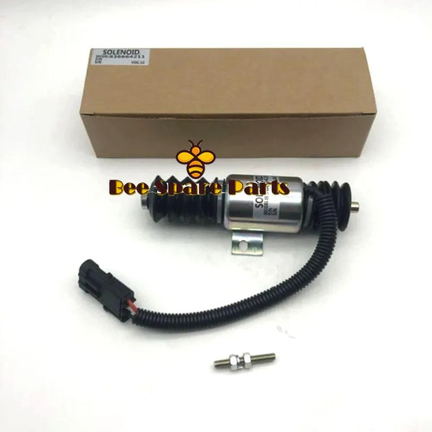 Fuel Shutoff Solenoid Valve Stop Solenoid 836667369 for Valmet Sisu MF 12V-BeeSpareParts