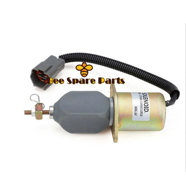 Fuel solenoid 1751ES-12A3UC12B1S Fit for Hyundai Excavator R60-5 R210-5 R335-7-Replacement Aftermarket Parts