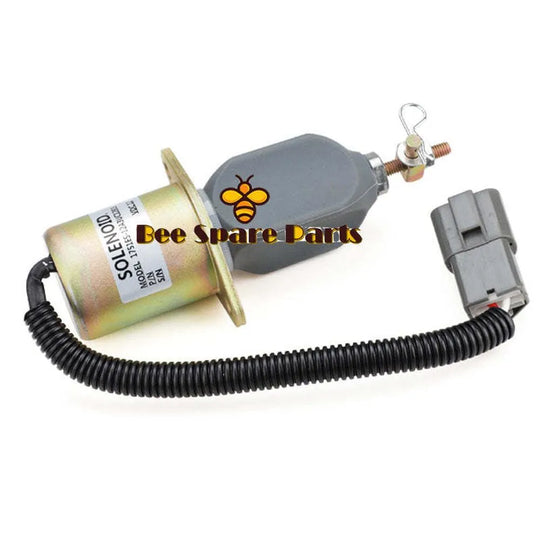 Fuel solenoid 1751ES-12A3UC12B1S Fit for Hyundai Excavator R60-5 R210-5 R335-7-Replacement Aftermarket Parts