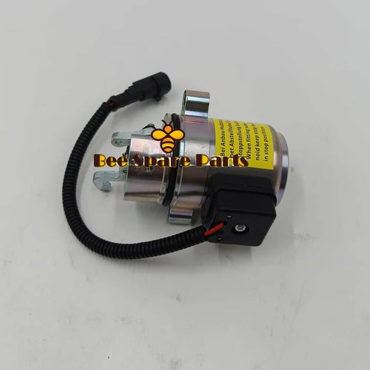 Fuel Solenoid 6686715 6668950 6688260 6680121 Fits Bobcat Skid Steer Loader(s)A220 A300 S250 T200-BeeSpareParts