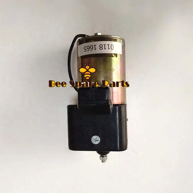 Fuel Stop Solenoid 0118 1665 24V for Deutz KHD F3L912 F4L912 F5L912 F6L912 F6L413 F8L413 F10L413 F10L513 F12L413 F12L513-BeeSpareParts