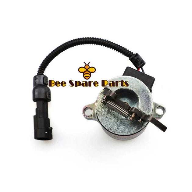 Fuel Stop Solenoid ZM 2904956 12V for Volvo L32 L35 ZL402C ZL502C ZL30 L30B L32-Replacement Aftermarket Parts