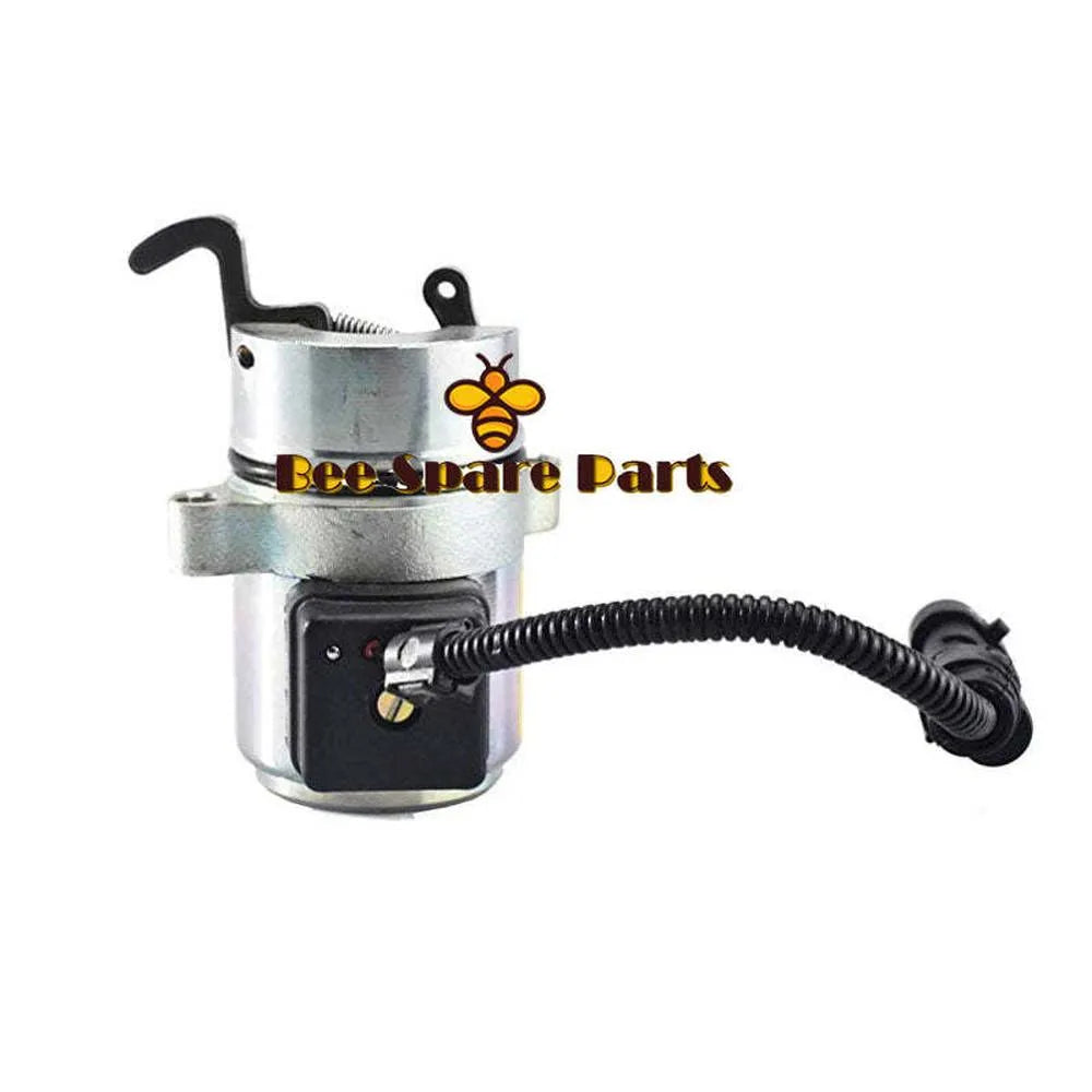 Fuel Stop Solenoid ZM 2904956 12V for Volvo L32 L35 ZL402C ZL502C ZL30 L30B L32B L35B ZL30B L20B Loader-Replacement Aftermarket Parts