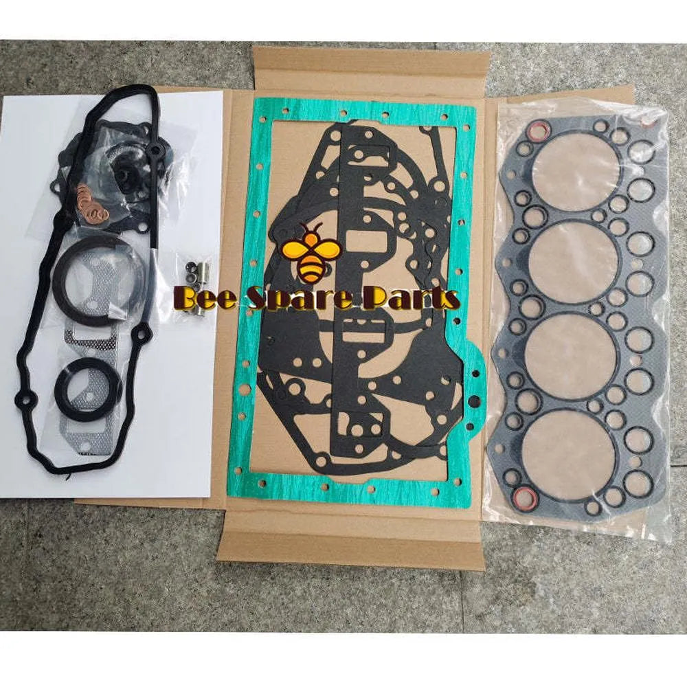 Full Gasket Kit With Head Gasket 36794-00011 For Mitsubishi S4F S4FT Engine Gasket Kit Kato HD250 Excavator-BeeSpareParts