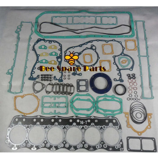 Full Gasket Set 6128-K1-9901 6128-K2-9901 For Komatsu 6D155 Engine-BeeSpareParts