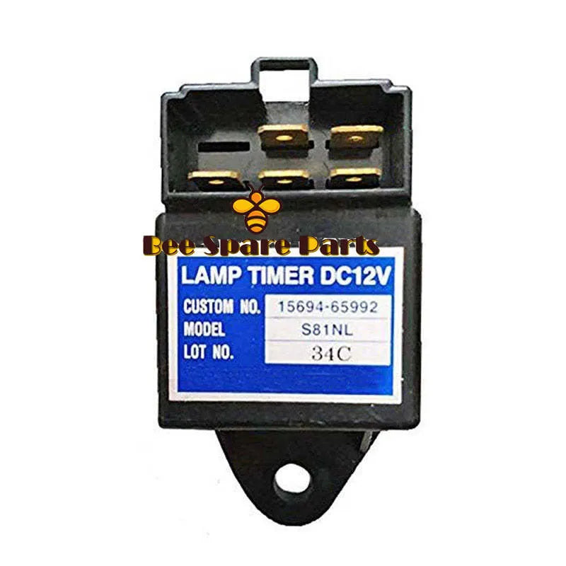 Glow Plug Relay Control Unit SBA385870500 for New Holland Compact Tractor TC35 TC35D TC40 TC40D TC45 TC45D-BeeSpareParts