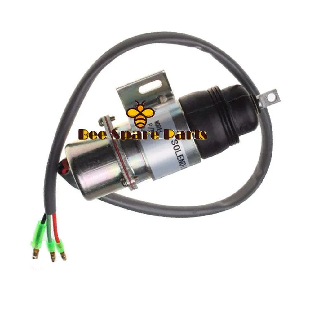 Heavy Duty Fuel Shutoff Solenoid MV2-17A for ISUZU 6BB1, 6B61, 4J62, 4J61 12V-Replacement Aftermarket Parts