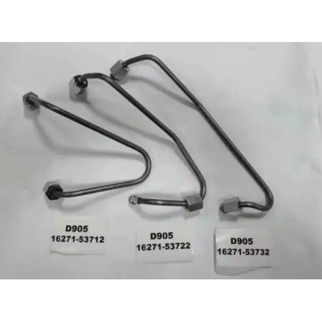High Pressure Pipe 16271-53712 16271-53722 16271-53732 FOR Kubota D905 Fuel pipe Diesel Engine Spare Parts fuel injection pipe-Replacement Aftermarket Parts