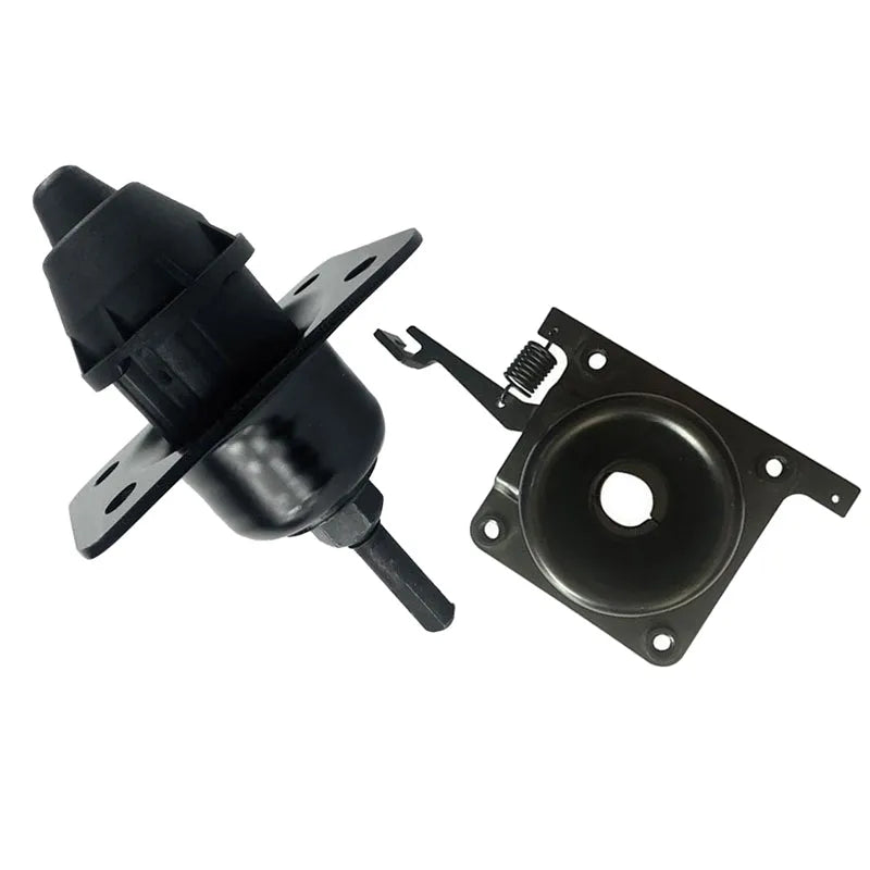 Hood Release 4 Pieces Set Upper and Lower Black Latches Assembl 20498998 82210369 Compatible with Volvo VNL 2004 - 2017 Models-BeeSpareParts