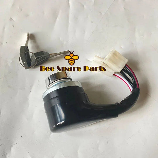 Hot 194155 198360-52160 198162-52150 Ignition Switch With 2 Keys For John Deere 670 790 870 970 990 1070 3005 4005 Tractor-BeeSpareParts