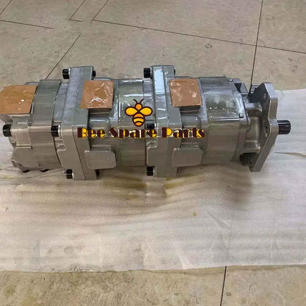 Hydraulic Gear Pump 705-56-34040 7055634040 Triple Gear Pump For WA400 WA420-BeeSpareParts