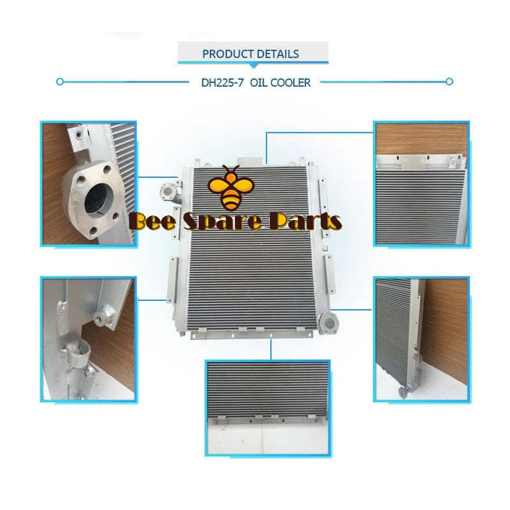 Hydraulic Oil Cooler for DAEWOO Dh225-7 Excavator-BeeSpareParts