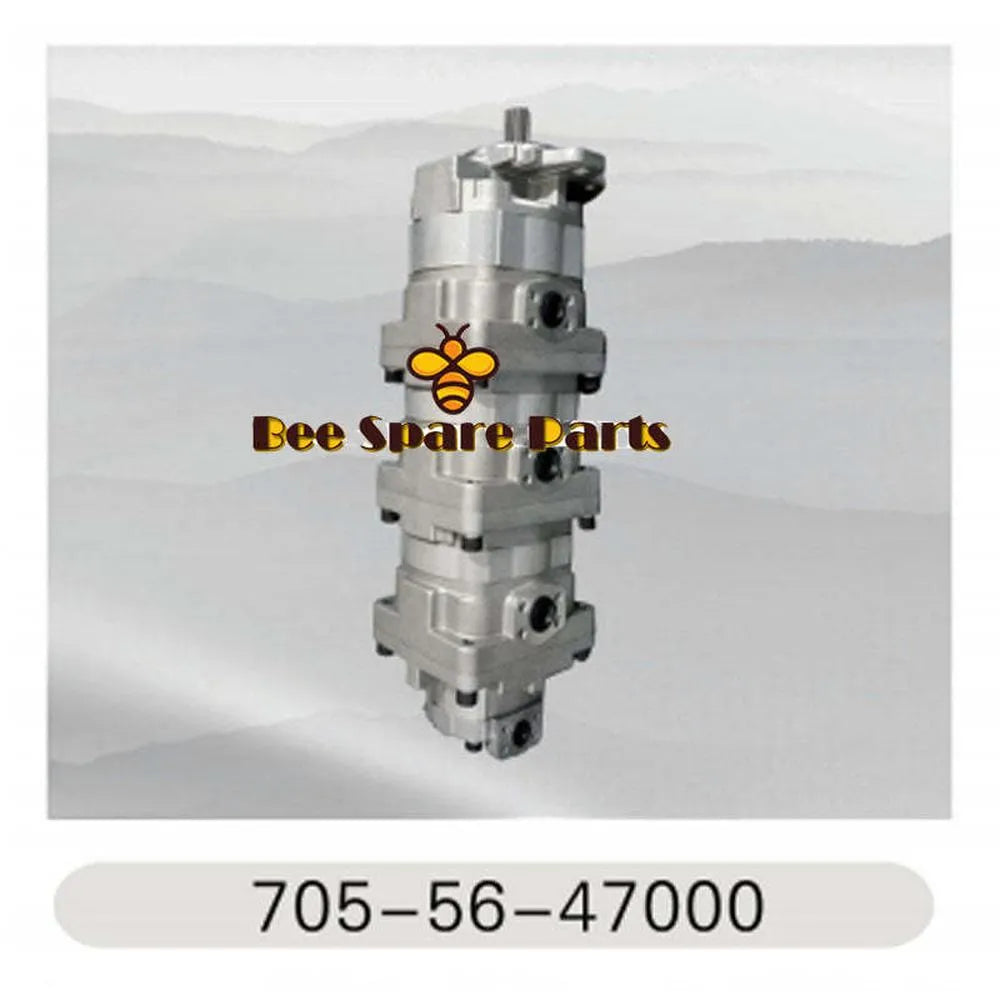 Hydraulic Pump 705-56-47000 7055647000 for Komatsu Wheel Loader WA600-3 WA600-3D-BeeSpareParts
