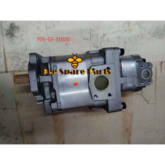 Hydraulic Pump Ass'y 705-53-31020 7055331020 for Komatsu Wheel Loader WA600-3 WA600-3D WD600-3 WA600-3LK-BeeSpareParts