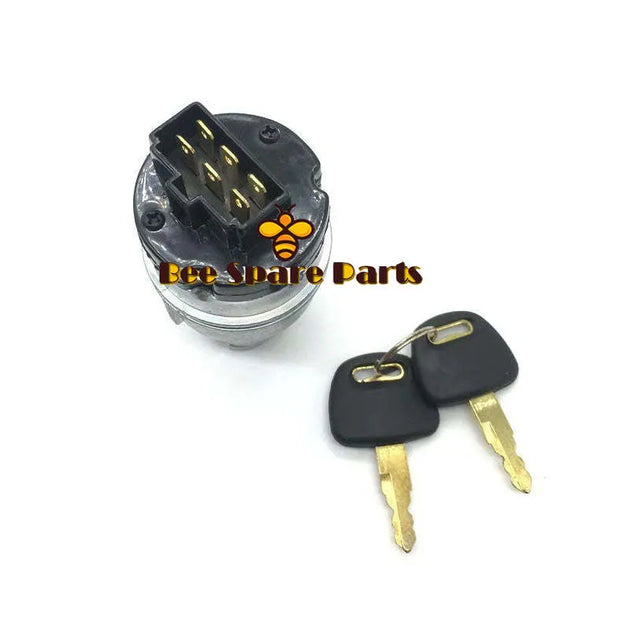 Ignition Starter Switch 4186745 for Hitachi EX60 EX100 EX120 EX150 EX200 EX220-Replacement Aftermarket Parts