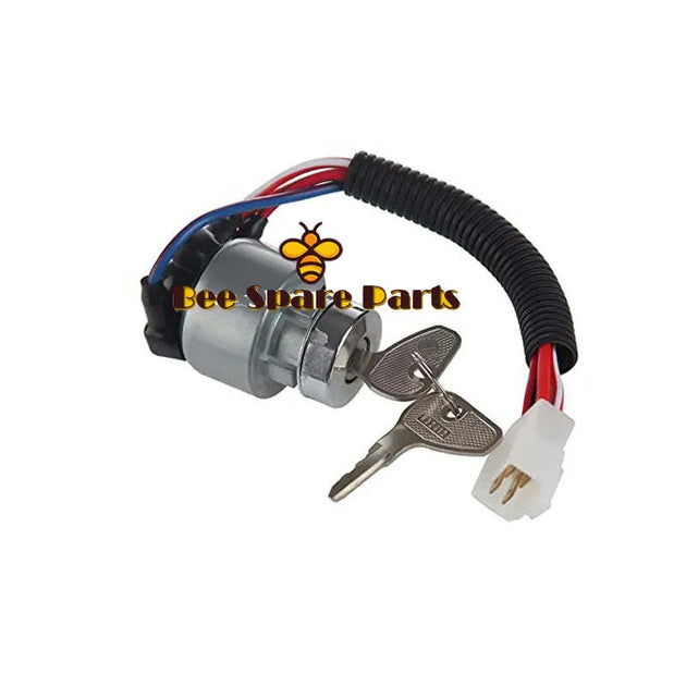 Ignition Starter Switch TC020-31820 TC020-31822 3 Position 5 Connection termial Compatible with Kubota B2150 M6800 M4900 BX2200 L2501D L2600F L2800F L3000F L3200F L4400F L4600H MX4700F-Replacement Aftermarket Parts