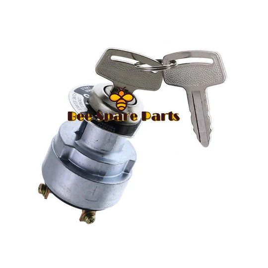 Ignition Starter Switch With Key 1E013-63590 183827 for Hyundai 7-Series Skid Steer Loader HSL800-7 HSL850-7-Replacement Aftermarket Parts