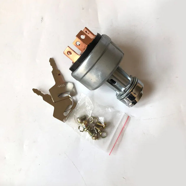 Ignition Switch 17001-00023 17001-00052 17001-00072 for Takeuchi Excavator TL130 TL150 TB125 TB135 TB145 TB175 TB228 TB235 TB250-Replacement Aftermarket Parts