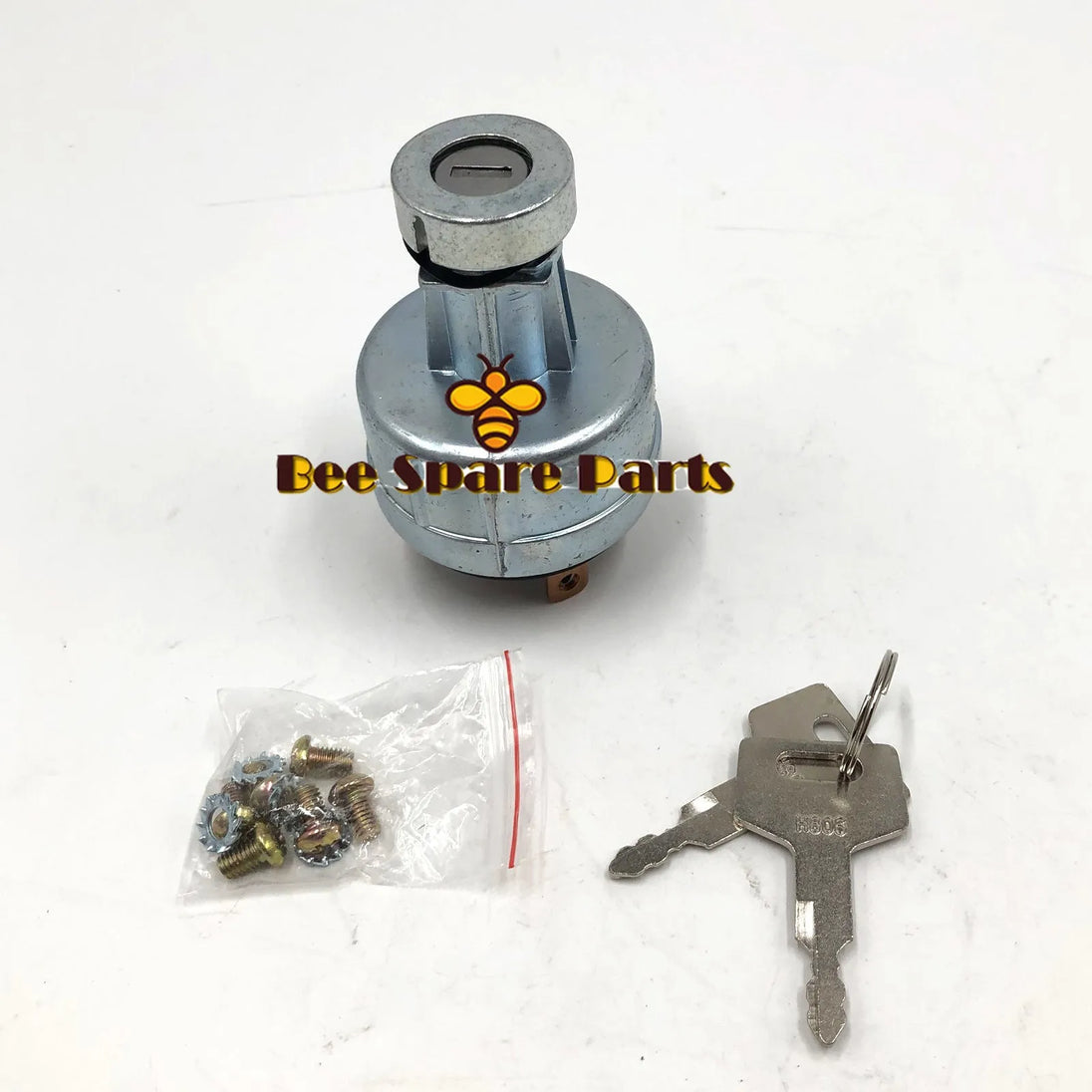 Ignition Switch 1700100023 1700100052 Fit For Takeuchi Excavator TB TL Series TL130, TL150, TB125, TB135, TB145, TB175, TB228, TB235, TB250-Replacement Aftermarket Parts