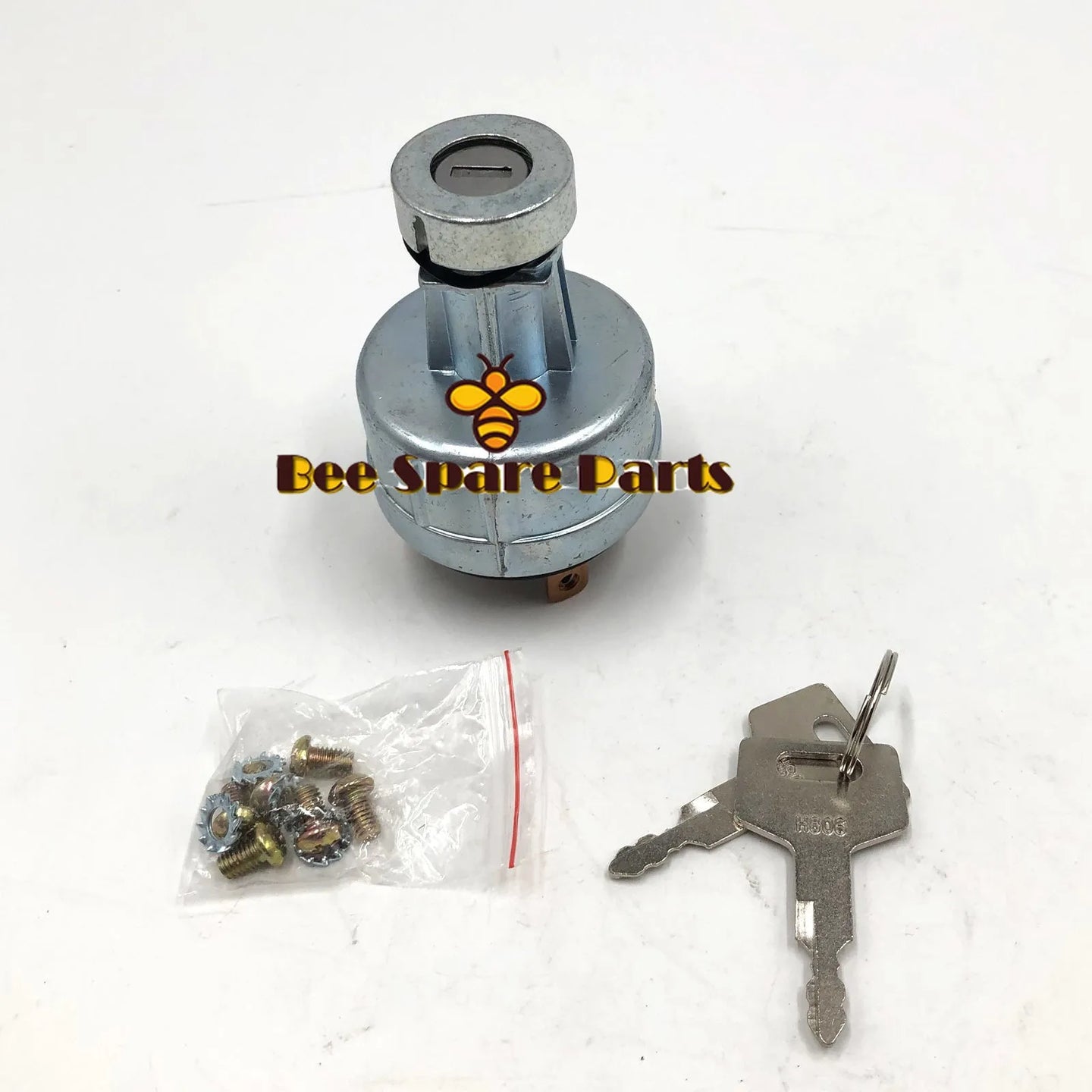 Ignition Switch 1700100023 1700100052 Fit For Takeuchi Excavator TB TL Series TL130, TL150, TB125, TB135, TB145, TB175, TB228, TB235, TB250-Replacement Aftermarket Parts